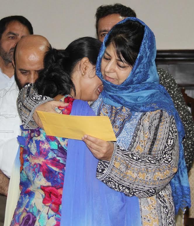 Violence will not help resolve issues: Mehbooba
